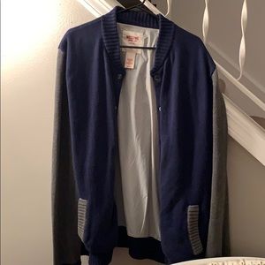 Men’s Mossimo Varsity Sweater Cardigan